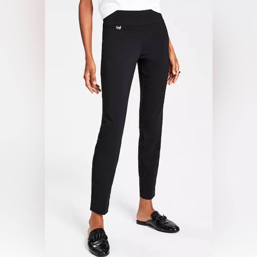 Alfani tummy control pants 12 short black